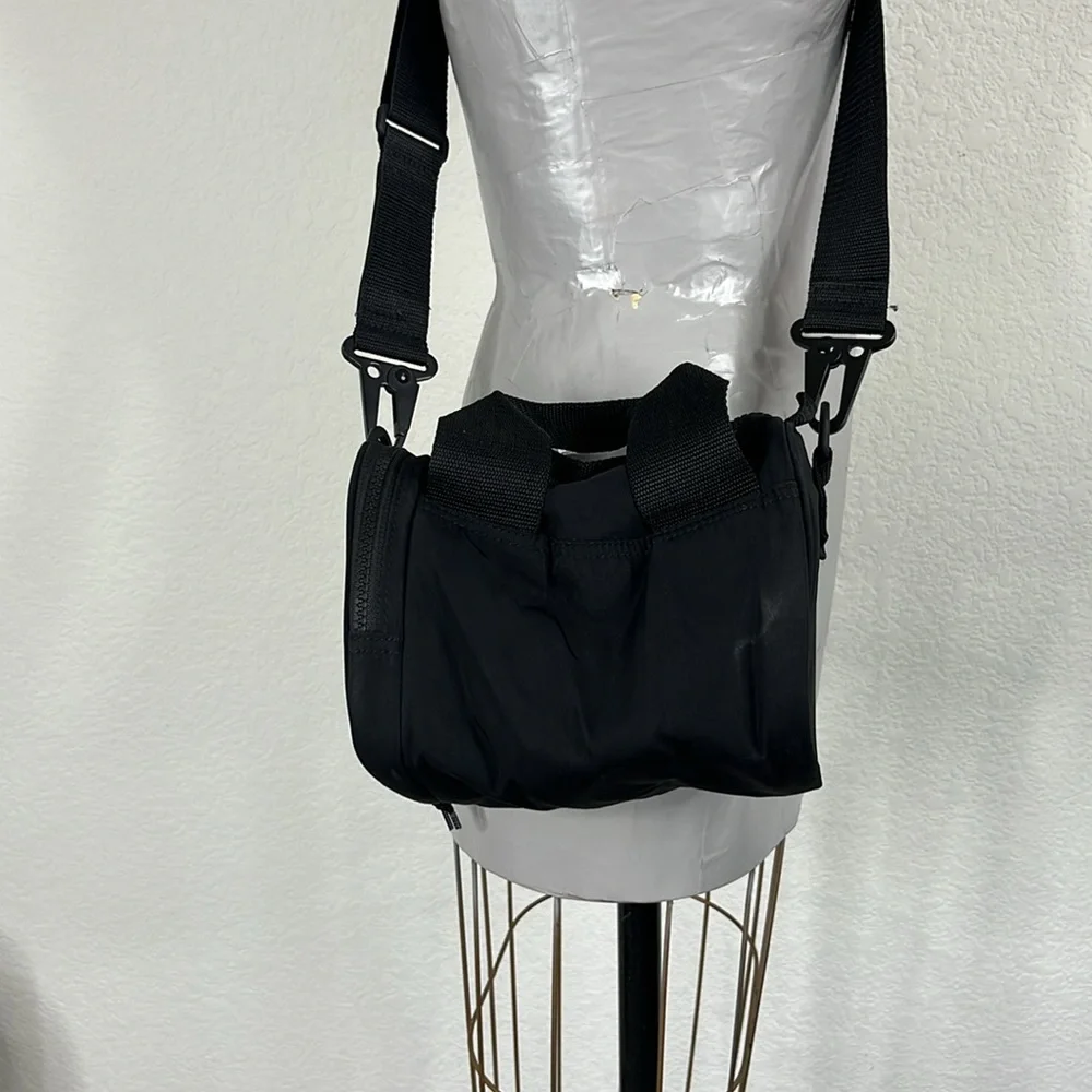 Y-3 Yohji Yamamoto Crossbody Mini Duffel Adidas Black Nylon Shoulder Bag